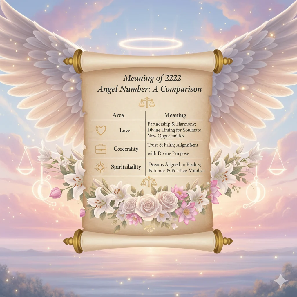 Angel Number 2222 Meaning: 