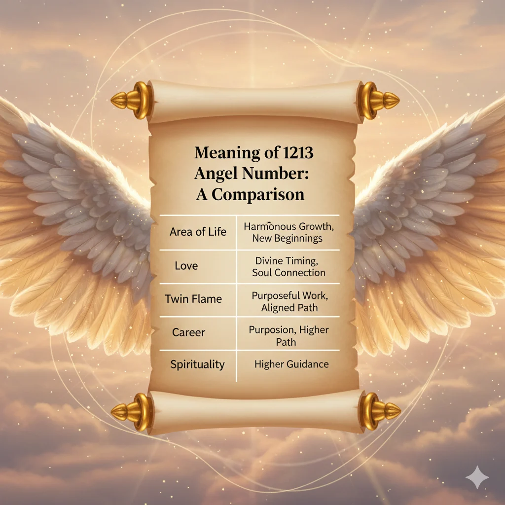 1213 Angel Number Meaning 