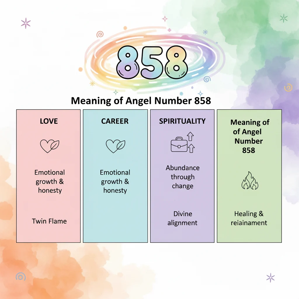 Angel Number 858