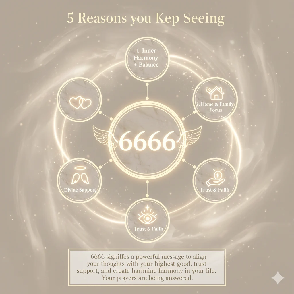 Angel Number 6666