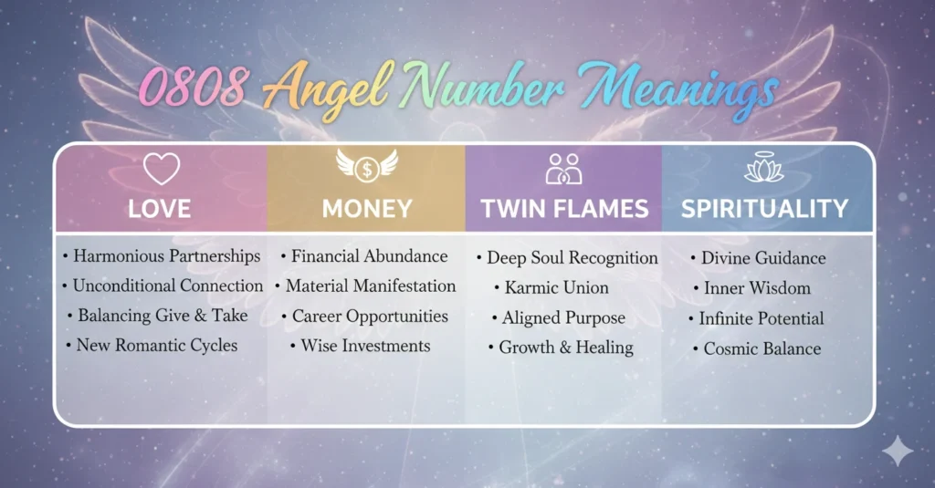 0808 angel number meaning