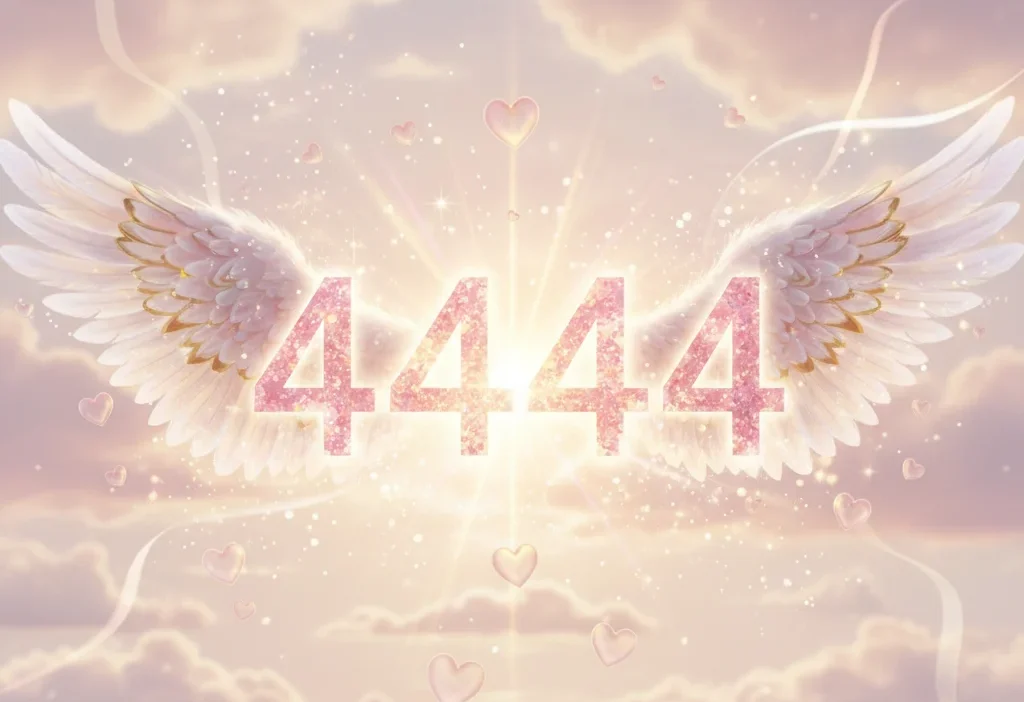 4444 Angel Number Meaning Love