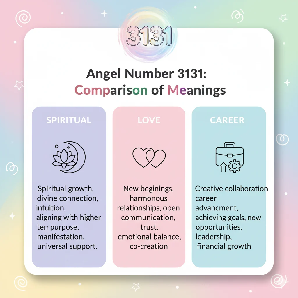 3131 Angel Number Meaning