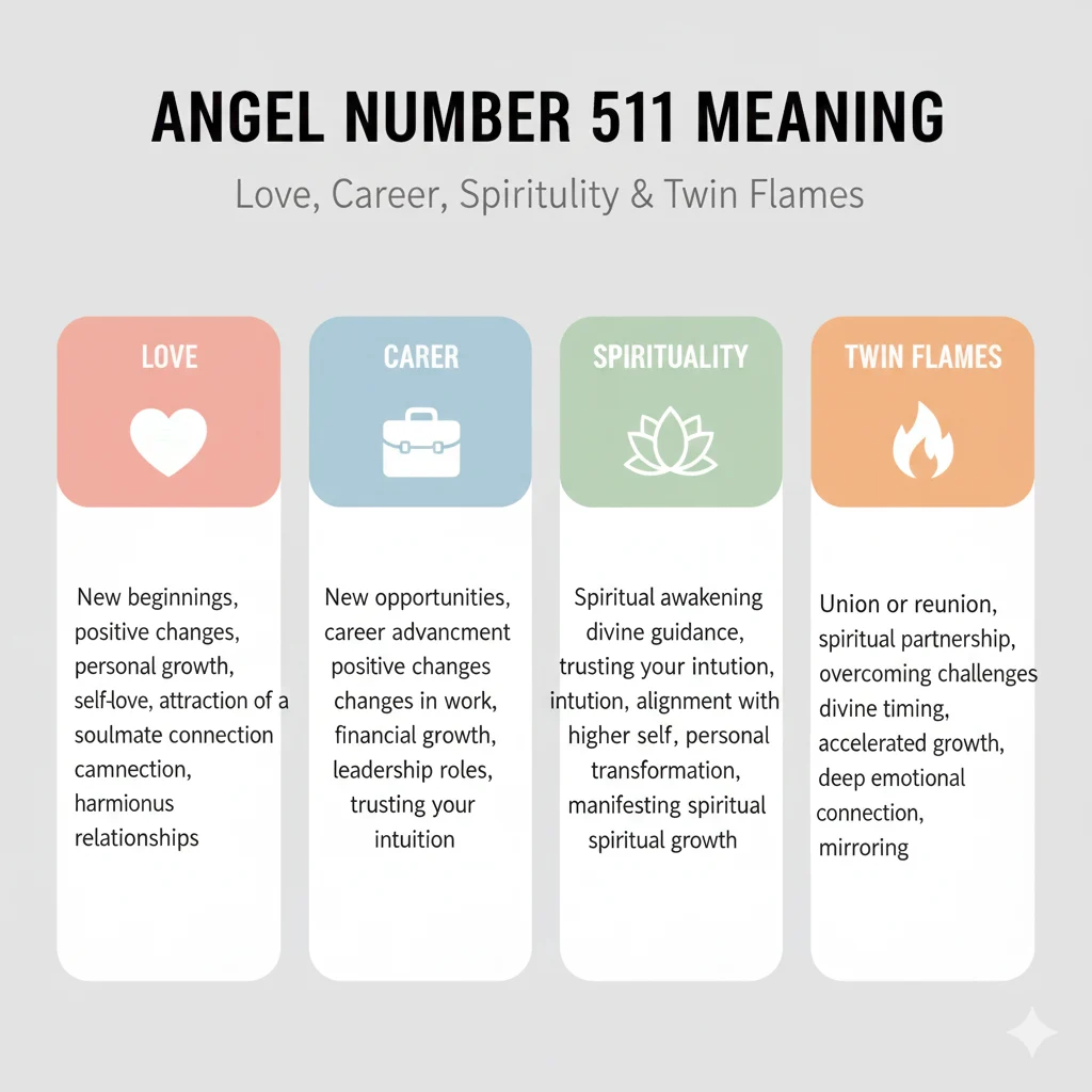 511 angel number meaning