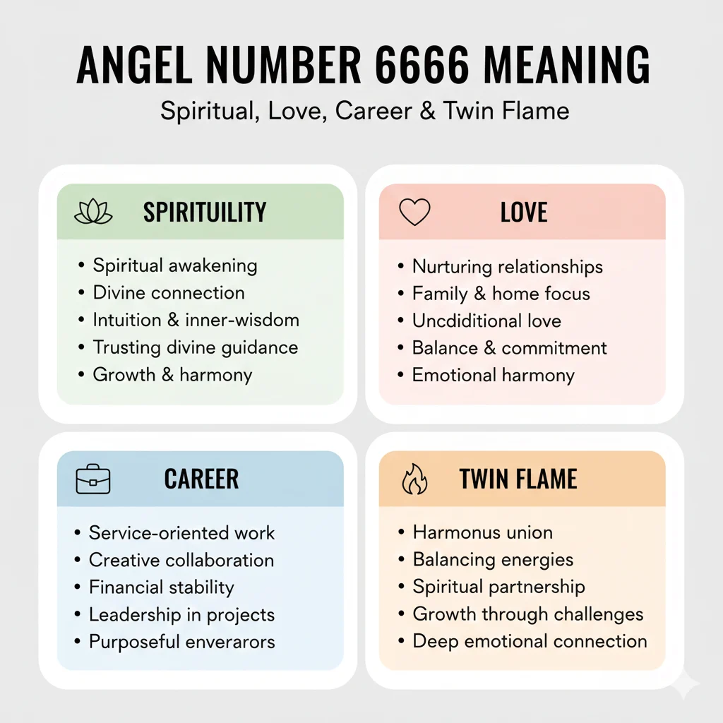 Angel Number 6666