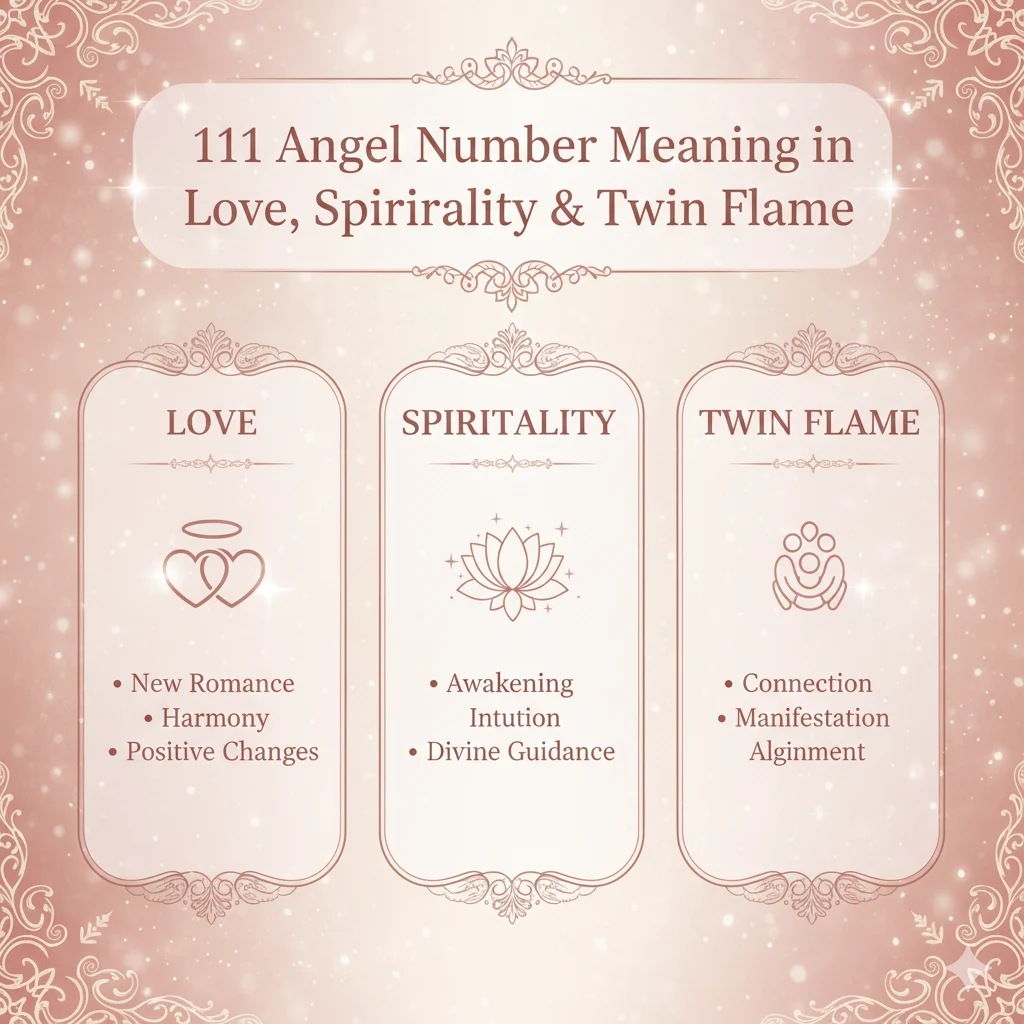 111 angel number love