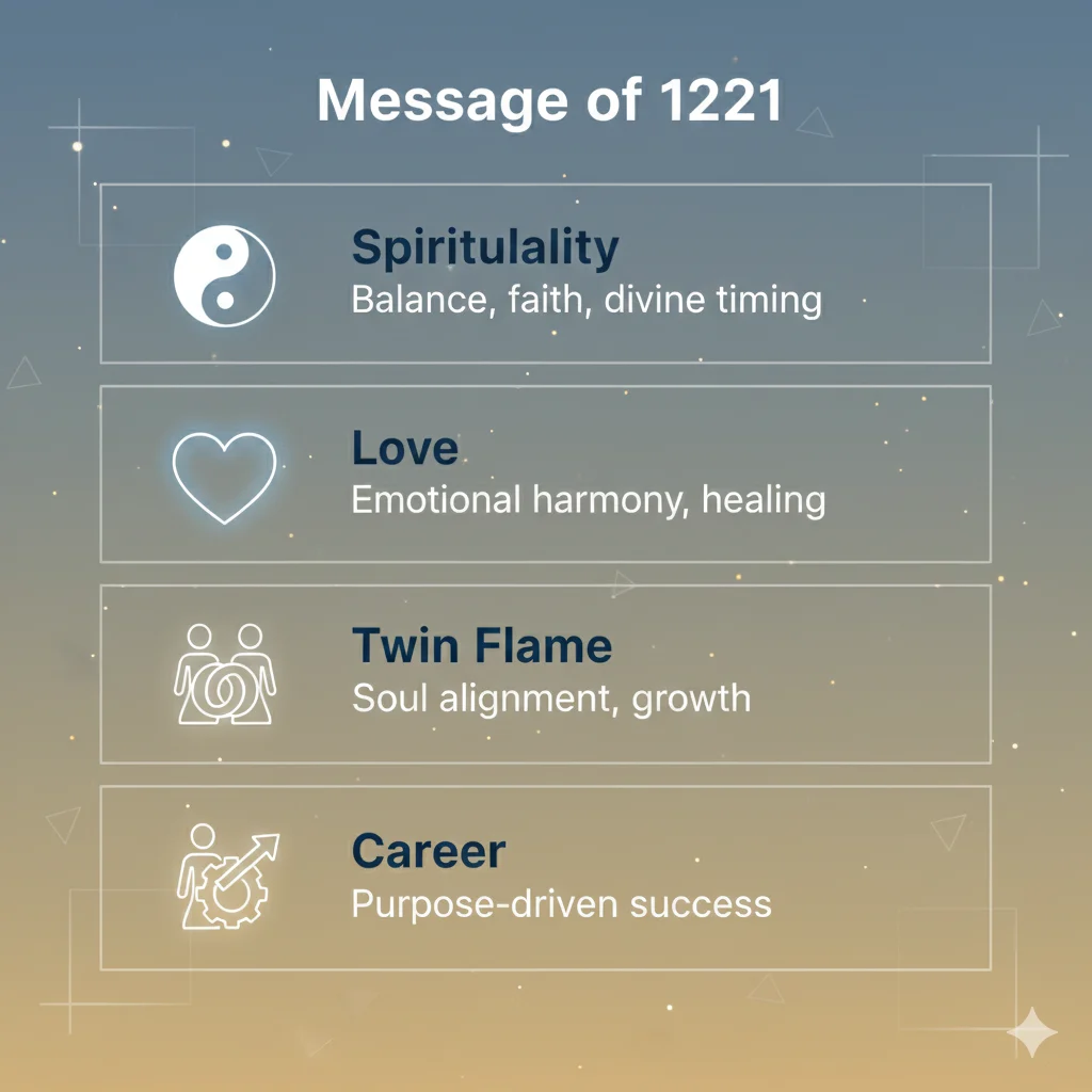 1221 Angel Number Twin Flame 
