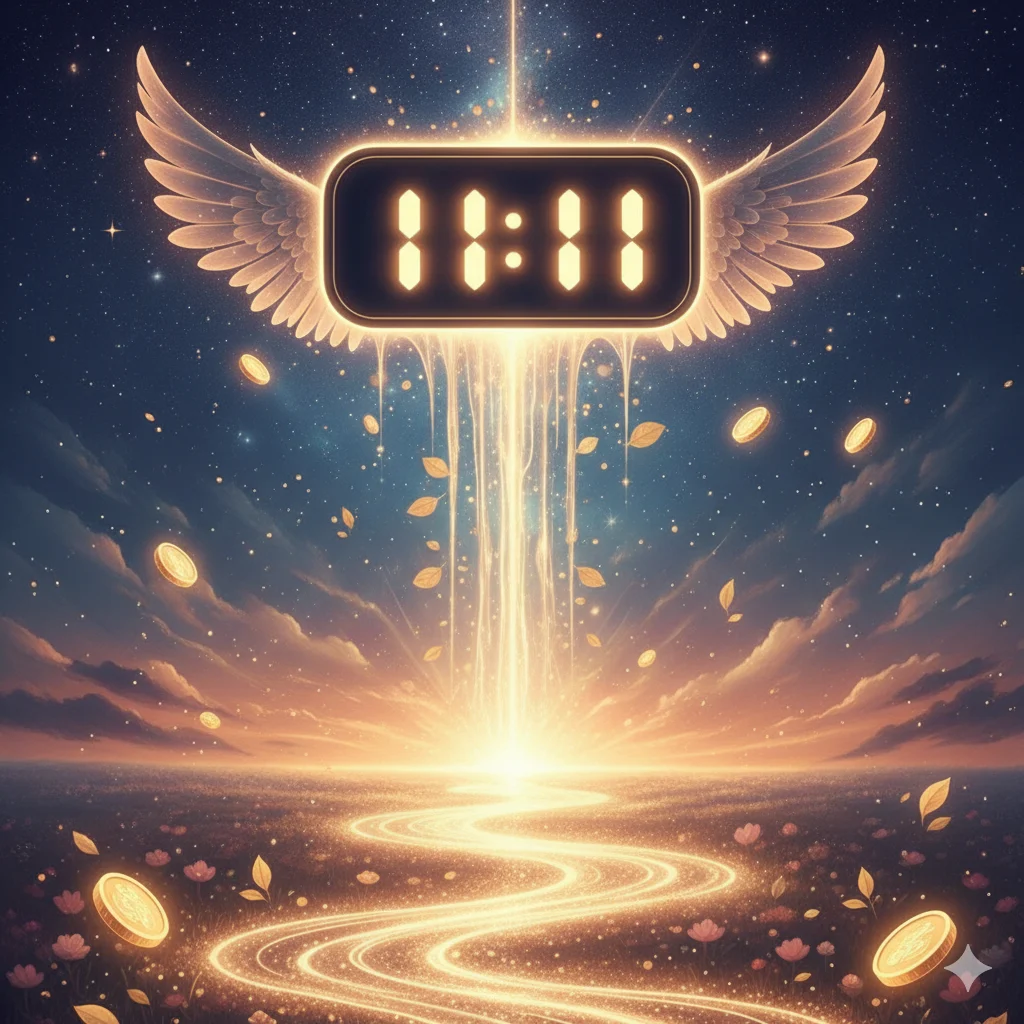 1111 Angel Number Meaning Money