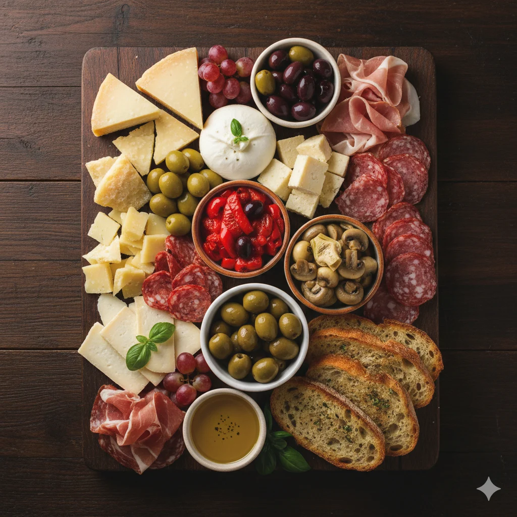 Antipasta vs Antipasto