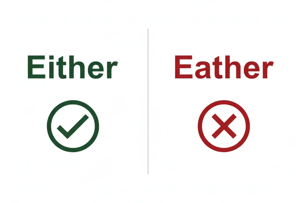 Eather vs Either