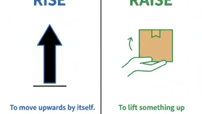 Raise vs Rise