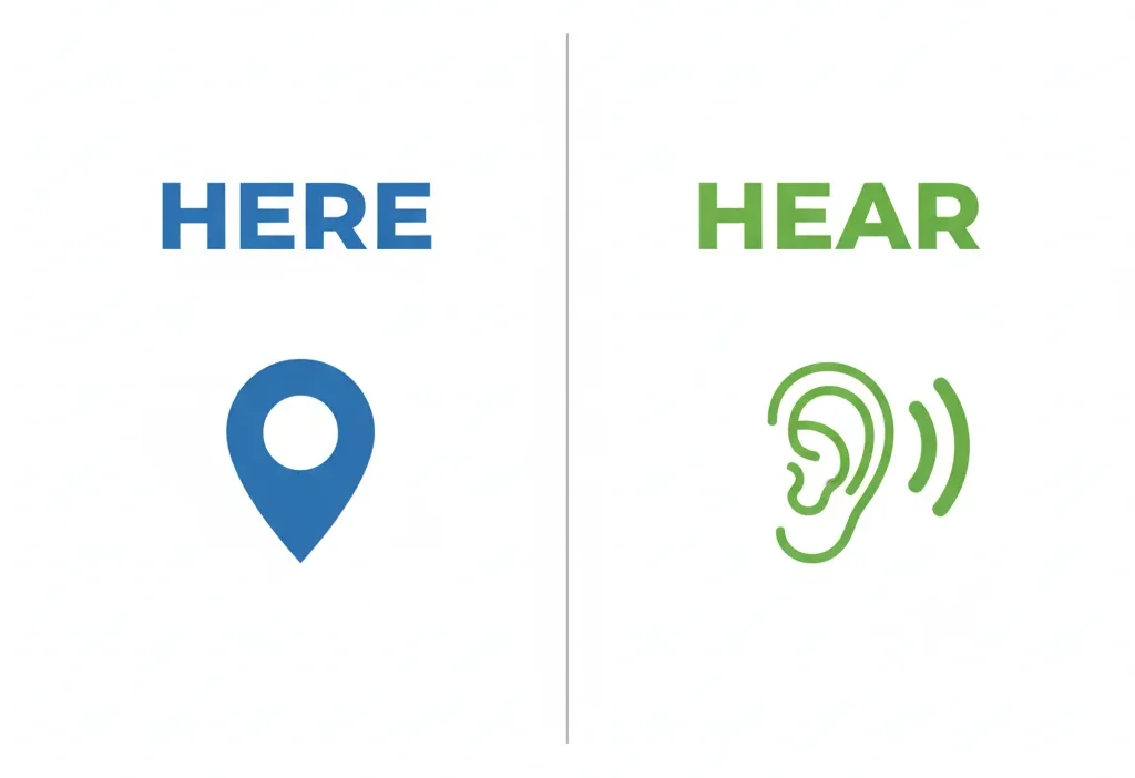 Here vs Hear
