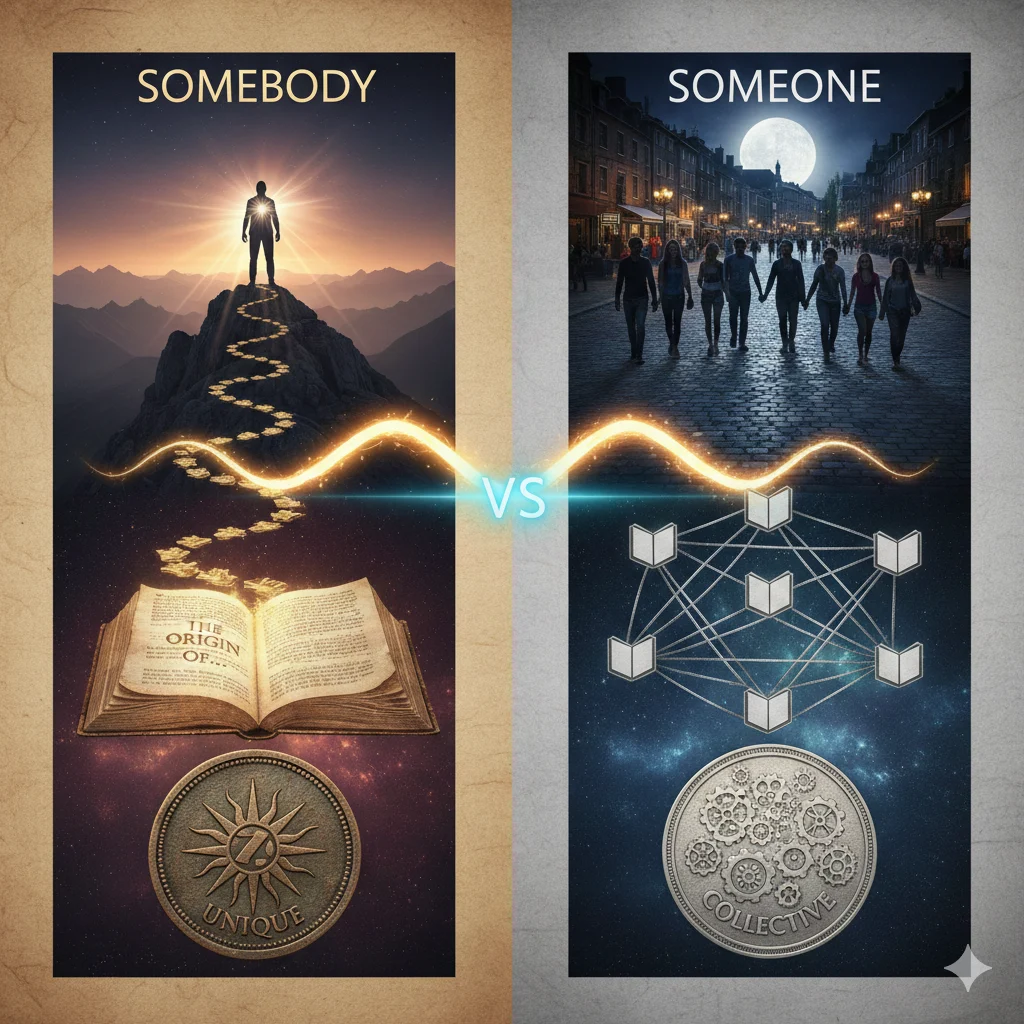 Somebody vs Someone