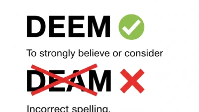 Deem vs Deam