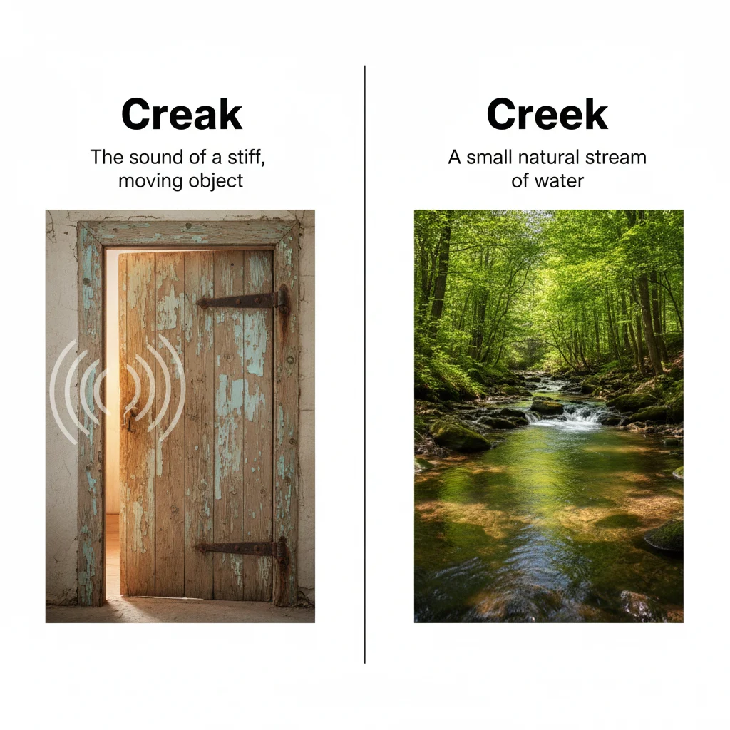Creak vs Creek